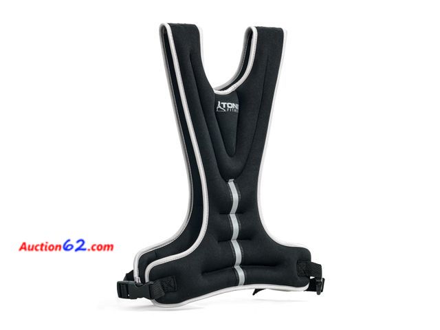 Lot 44-628j - Tone Fitness 8lb Weighted Vest, Black
 Not Tested See All Photo's Appears New, A basic inspection has been given to this item. Sold AS-IS.