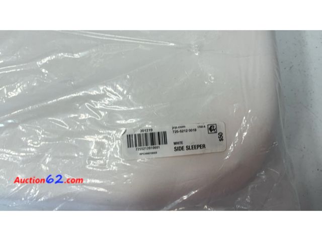 Lot 44-2600w - H Pillow Molded Foam Side Sleeper Pillow White Appears New, A basic inspection has been given to this item. Sold AS-IS. Not Tested See All P...
