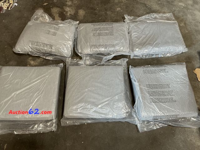Lot 44-155 - Set of 6 Gray Cushions for Outdoor Furniture See All Photo's Appears New, A basic inspection has been given to this item. Sold AS-IS.