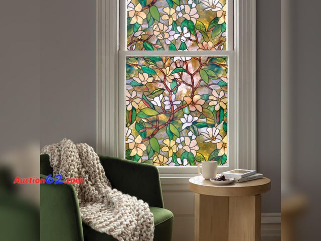 Lot 44-1117i - artscape Magnolia Window Film 24" x 36" Appears New, A basic inspection has been given to this item. Sold AS-IS.