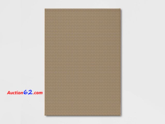 Lot 44-838 - $180 Retail price - 7'10"x10' Micro Grid Rectangular Woven Indoor Outdoor Area Rug Black/Beige - Threshold™ E-Commerce Return, A basic inspe...