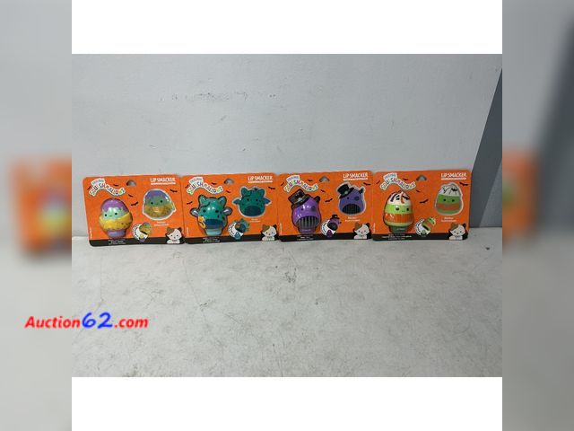 Lot 44-641i - Lot of (4) Lip Smacker Squishmallows Lip Balm - Best Flavor Forever E-Commerce Return, A basic inspection has been given to this item. Sold ...