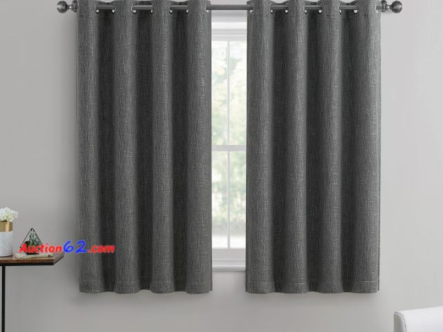 Lot 44-1969o - 100% Blackout 2 Pack Window Panels 52x84 Gray Not Tested See All Photo's Appears New, A basic inspection has been given to this item. Sold A...