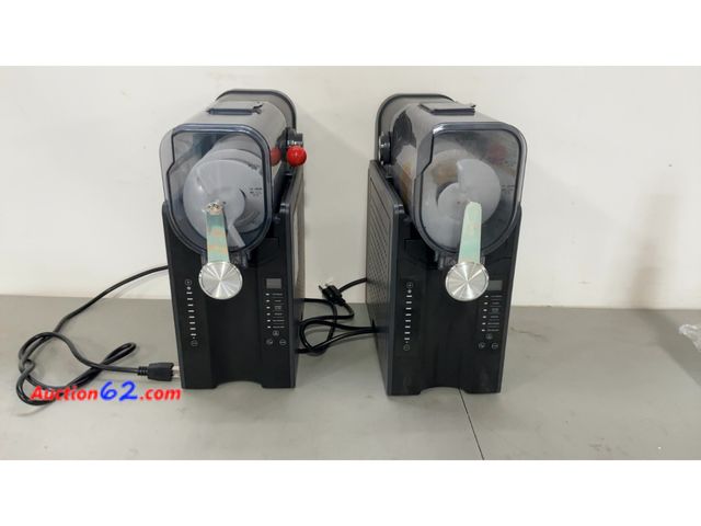 Lot 44-1616 - Not Tested- Sold As Is- Two Frozen Drink Machines Used See All Photo's Not Tested For parts or repair Dirty