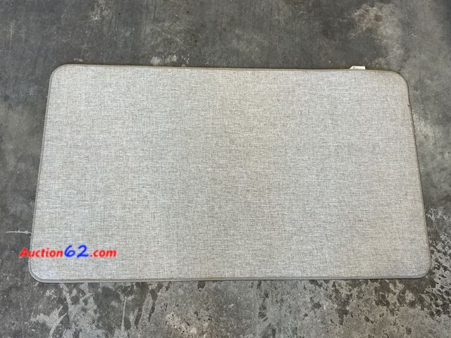 Lot 44-169m - Gray Textured Rectangular Mat Pad See All Photo's Appears New, A basic inspection has been given to this item. Sold AS-IS.