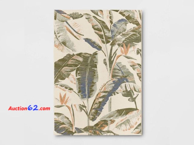 Lot 44-222b - 7'x10' Cavendish Canary Tapestry Rectangular Woven Outdoor Area Appears New, A basic inspection has been given to this item. Sold AS-IS.