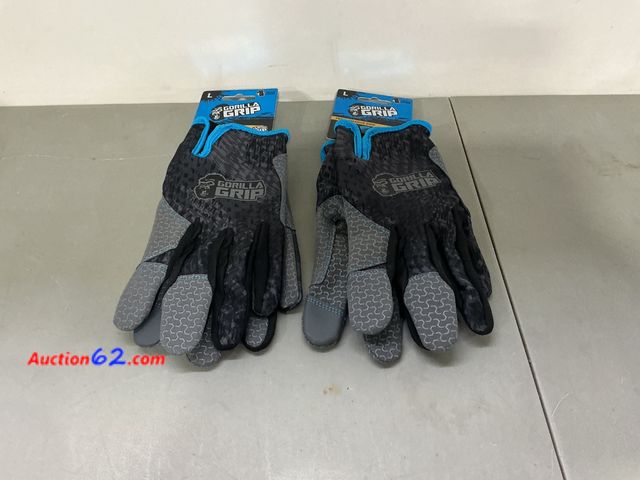 Lot 44-1790i - Lot of 2 packs. Large Performance Grip Work Gloves Appears New, A basic inspection has been given to this item. Sold AS-IS. See All Photo's ...