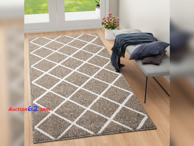 Lot 44-190 - Finchitty Large Indoor Door Mat, Non-Slip Absorbent Resist Dirt Entrance Mat, Easy to Clean Mats for Entryway, Low-Profile Inside Floor Door...
