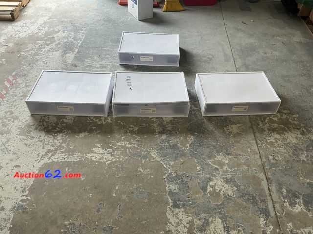 Lot 44-1201j - Brightroom White Storage Drawer Lot of 4 E-Commerce Return, A basic inspection has been given to this item. Sold AS-IS. Scratched See All Ph...