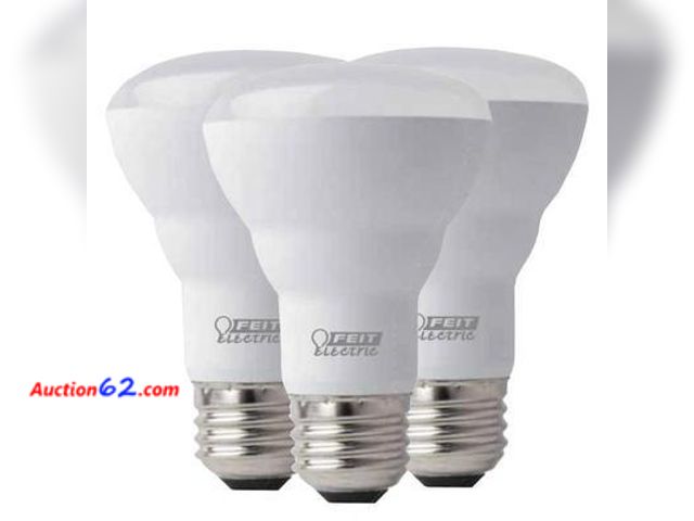 Lot 44-144g - Lot of (3) Packs of (3) 75-Watt Equivalent R20 Dimmable Recessed CEC Title 20 E26 Medium Base Flood LED Light Bulb, 2700K Soft White (3-Pack...