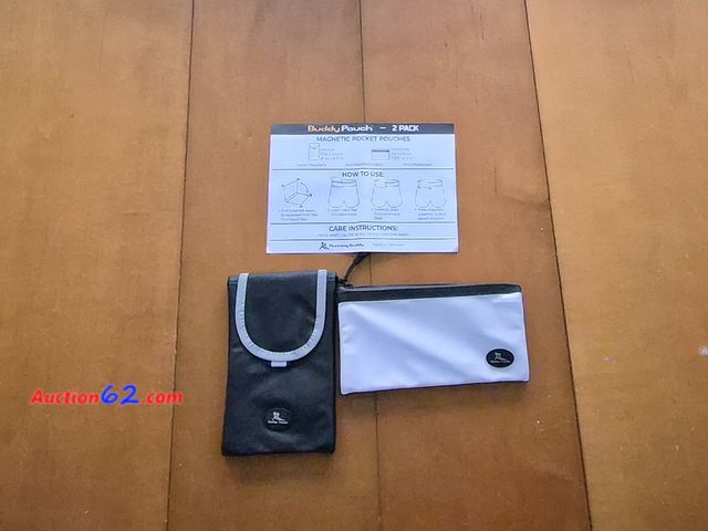 Lot 44-3028t - Buddy Pouch - 2 Pack - Magnetic Pocket Pouches - Running Buddy - New in Sealed Package - See Pictures  Never opened, Factory Sealed