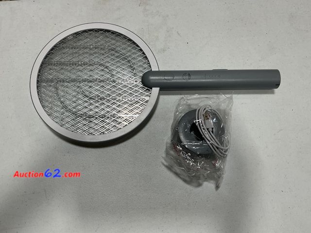 Lot 44-119a - Electric Mosquito Swatter Racket with Charging Base See All Photo's Appears New, A basic inspection has been given to this item. Sold AS-IS.