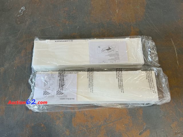Lot 44-4083w - XD-201 Replacement Filters Lot of 2 See All Photo's Not Tested Appears New, A basic inspection has been given to this item. Sold AS-IS.