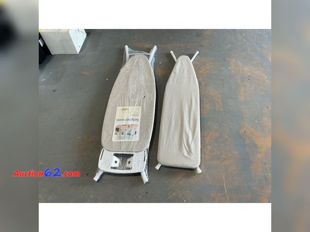 Lot 44-809i - brightroom Ironing Board with Iron Rest - Wide, Comfort Height, Non-Skid Feet See All Photo's Not Tested E-Commerce Return, A basic inspecti...