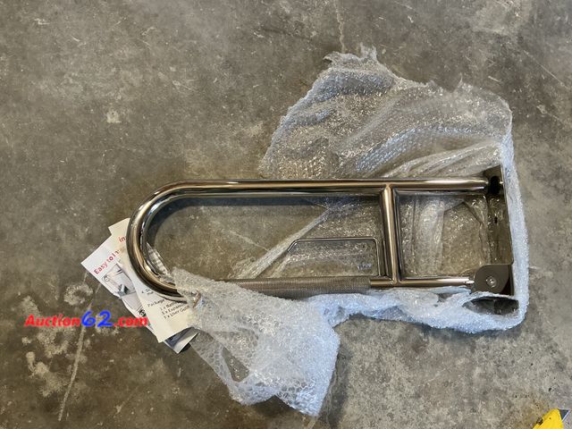 Lot 44-186 - Stainless Steel Fold Down Grab Bar for Bathroom See All Photo's E-Commerce Return, A basic inspection has been given to this item. Sold AS-I...