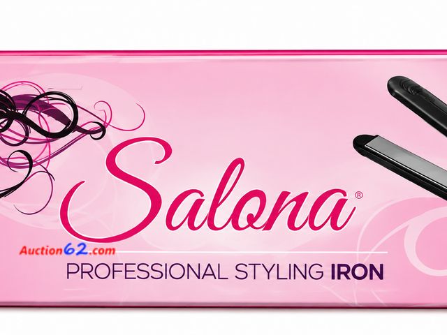 Lot 44-6041m - Salons Professional Styling Iron, Appears New, A basic inspection has been given to this item. Sold AS-IS. See All Photo's Not Tested