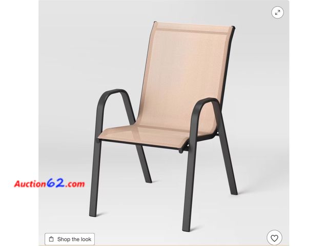 Lot 44-4024m - Room Essentials Sling Patio Chair - Tan Not Tested See All Photo's Appears New, A basic inspection has been given to this item. Sold AS-IS.