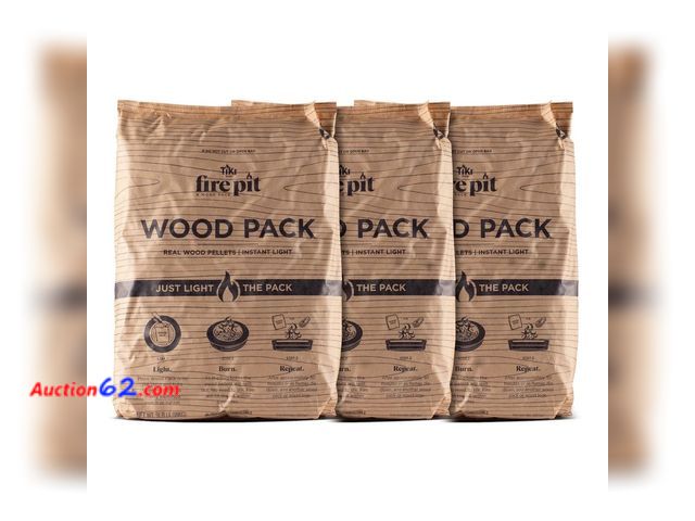 Lot 44-346e - TIKI 3pk Wood See All Photo's Appears New, A basic inspection has been given to this item. Sold AS-IS.