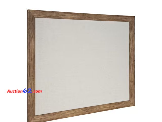 Lot 44-1501w - Uniek Beatrice Fabric Pinboard - 24x30, Rustic Appears New, A basic inspection has been given to this item. Sold AS-IS. See All Photo's Not ...