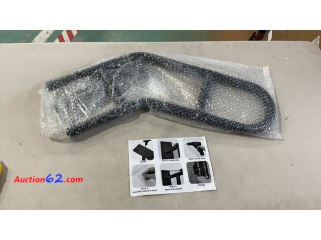 Lot 44-1679w - Black Metal Grab Bar with Installation Instructions Not Tested See All Photo's Appears New, A basic inspection has been given to this item. ...
