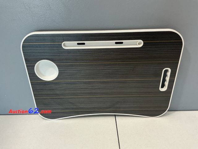 Lot 44-2688 - Portable Folding Laptop Bed Tray Table with Cup Holder Appears New, A basic inspection has been given to this item. Sold AS-IS. Not Tested S...