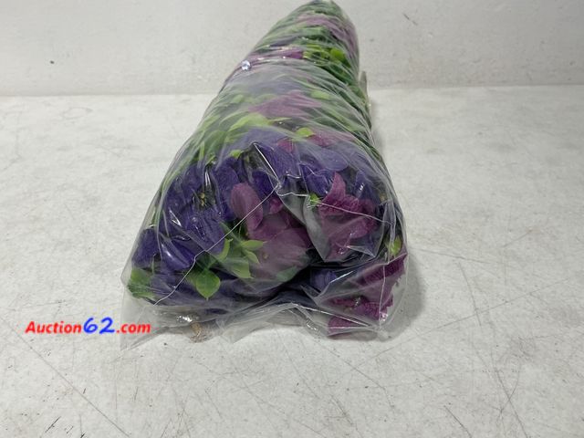 Lot 44-918m - INQCMY Artificial Fake Hanging Flowers Plants for Outdoor Summer Decoration Appears New, A basic inspection has been given to this item. Sol...