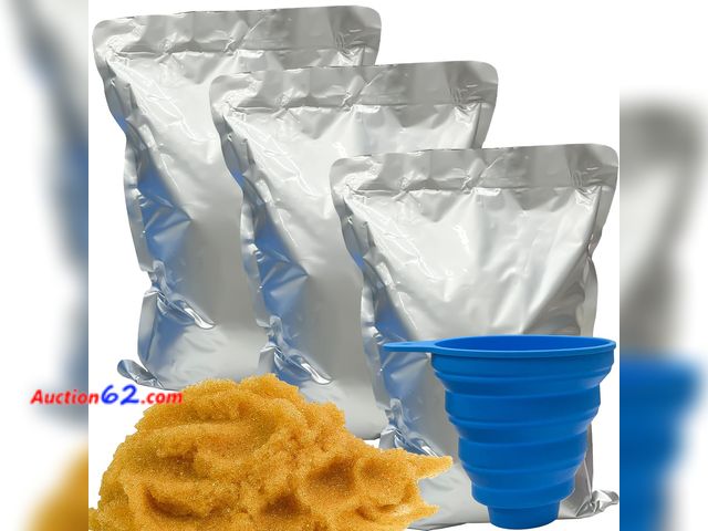 Lot 44-604m - Water Softener Resin Cation Ion Exchange Resin Replacement Media - 7% Cross-Link High-Capacity Cation Resin Beads for Portable Water Softene...