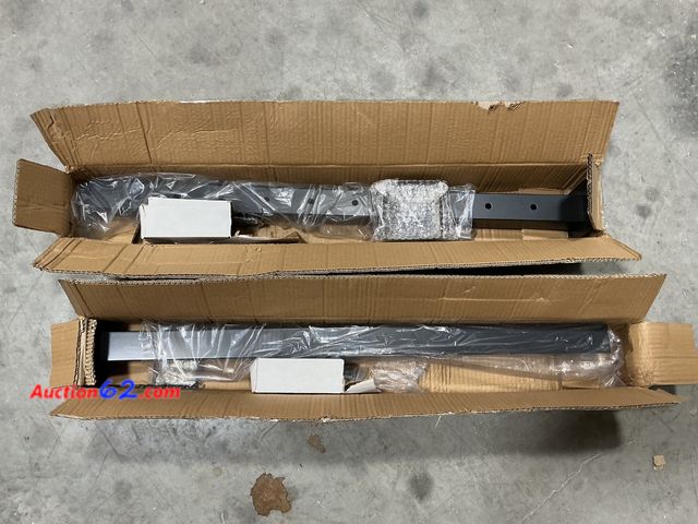 Lot 44-245a - 2x Heavy Duty Steel Trailer Hitch Receiver Tube Extender See All Photo's Appears New, A basic inspection has been given to this item. Sold A...