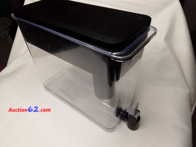 Lot 44-5712g - (Missing filter) - Brita UltraMax Large Water Dispenser with 1 BritaPlus Filter, 27 Cup, Black (Package May Vary) Used