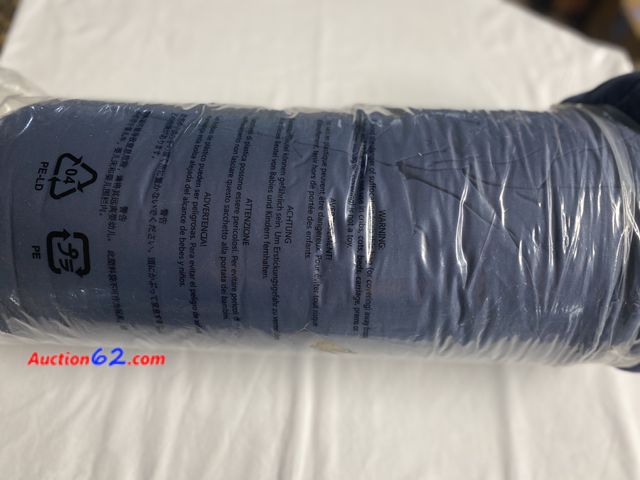 Lot 44-2119b - New. Amazonbasics Twin XL navy 66” X 90” comforter/ blanket. See photos. Appears New, A basic inspection has been given to this item. Sold A...