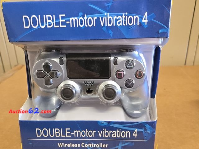 Lot 44-6581t - Double Motor Vibration PS4 Wireless Controller  Appears New, A basic inspection has been given to this item. Sold AS-IS.