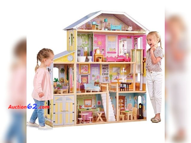 Lot 44-7110x - KidKraft Majestic Mansion dollhouse, still in the box  Appears New, A basic inspection has been given to this item. Sold AS-IS. Never opened...