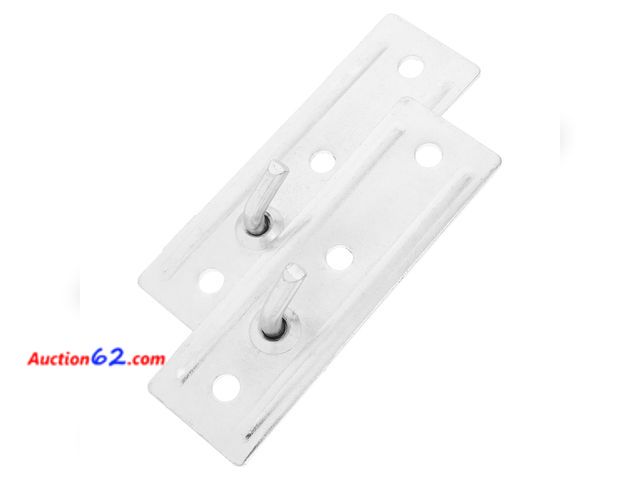 Lot 44-712 - STOBOK Water Heater Wall Mount Bracket for Hollow Walls Electric Water Heater Support Plate Hidden Mounting Plate Wall 2 Pack 6.22 X 1.96 X ...