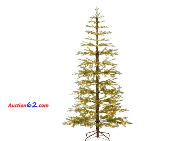 Lot 44-6939w - 4.5ft Pre-Lit Sparse Christmas Tree w/ 2-in-1 LED Lights, Cordless Connection Warm White and Multicolor Lights Appears New, A basic inspecti...