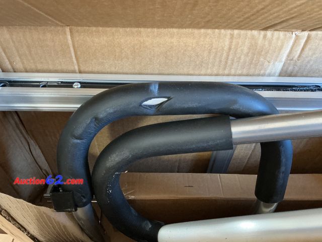 Lot 44-154m - $109.19 Retail price - Aluminum 2 in 1 Hand Truck Dolly Cart with 6 Wheels, 600 Lbs Capacity, Heavy Duty Stair Climbing Dolly with Dual Hand...