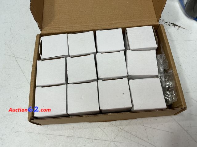 Lot 44-2829e - Crystal Cabinet Knobs Drawer Pulls with Screws Set of 12 Appears New, A basic inspection has been given to this item. Sold AS-IS. Not Tested...