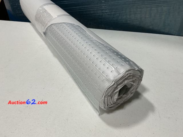 Lot 44-185a - Clear Plastic Roll Mat with Raised Dots See All Photo's Appears New, A basic inspection has been given to this item. Sold AS-IS. Unmarked, N...