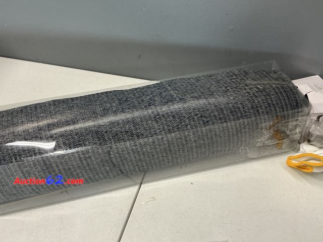 Lot 44-2636w - Gray Striped Fabric Roll with White Work Gloves Appears New, A basic inspection has been given to this item. Sold AS-IS. Not Tested See All ...