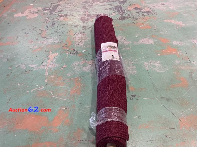 Lot 44-1348m - Threshold Outdoor Rug Burgundy 5' x 7' E-Commerce Return, A basic inspection has been given to this item. Sold AS-IS. See All Photo's Not Te...