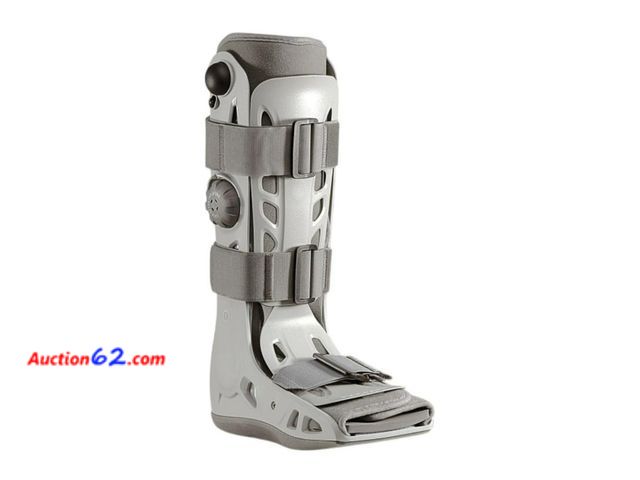 Lot 44-325 - $89.99 Retail price - Aircast AirSelect Standard Walking Boot with Customizable Aircells, Open-Frame Design, and SoftStrike Technology for H...