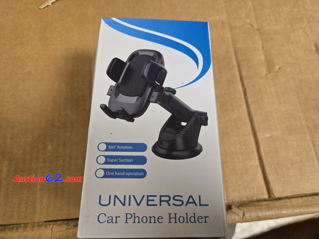Lot 44-6797p - Universal Car Dashboard Mount All Phones/FCC Certified/ISO 9001 Appears New, A basic inspection has been given to this item. Sold AS-IS.