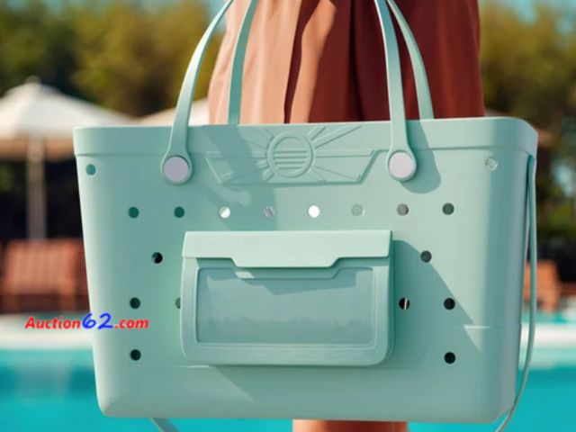 Lot 44-234g - Beachcomber Bag- Missing (1) Locking Piece For Pouch - See Photos