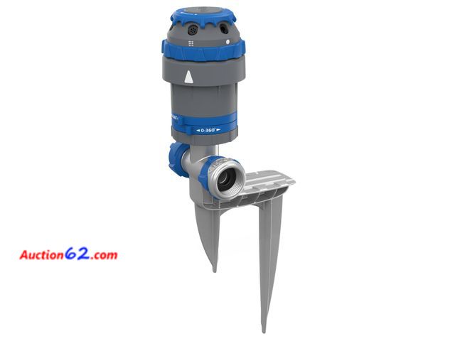 Lot 44-756 - Orbit Elevated H2O-Six Gear-Drive Sprinkler on Metal T-Spike, 28248 See All Photo's Not Tested Appears New, A basic inspection has been give...