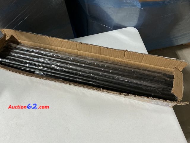 Lot 44-327 - Amazon Basics 10-Piece Black Metal Curtain Rod Set See All Photo's Appears New, A basic inspection has been given to this item. Sold AS-IS. ...