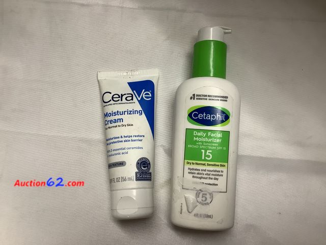 Lot 44-6185q - Moisturizing cream and daily facial moisturizer. New. See All Photo's Not Tested Never opened, Factory Sealed