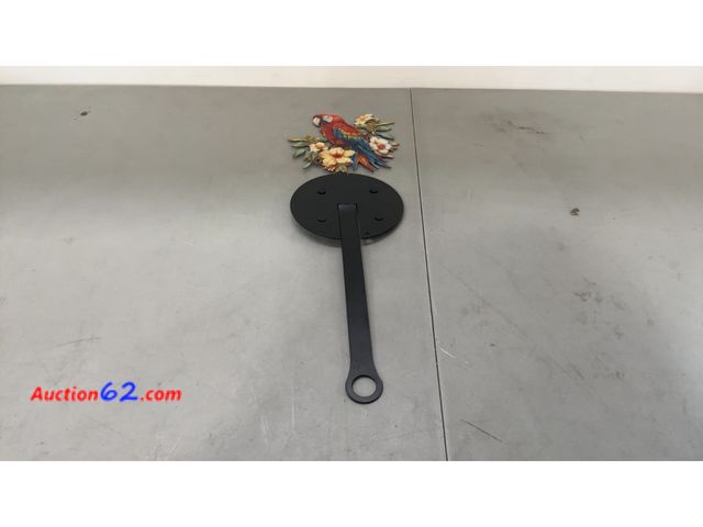 Lot 44-1532o - Metal Parrot Decor  Appears New, A basic inspection has been given to this item. Sold AS-IS. See All Photo's Not Tested