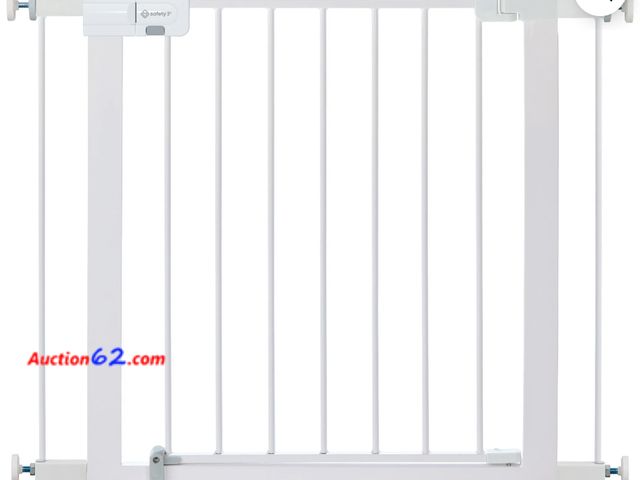 Lot 44-7344w - Safety 1st easy install walk through gate,  Appears New, A basic inspection has been given to this item. Sold AS-IS. Never opened, Factory S...