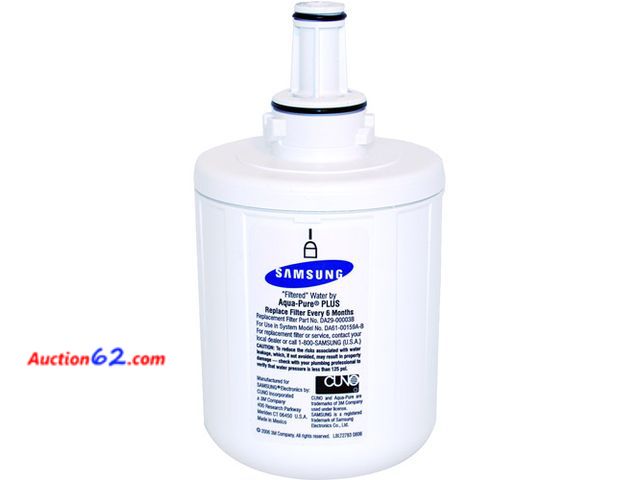 Lot 44-3035t - Samsung HAFCU1 Water Filter(HAFCU1/XAA) - New - See Pictures  Appears New, A basic inspection has been given to this item. Sold AS-IS.