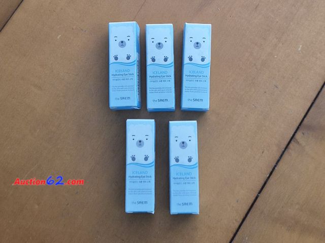 Lot 44-3038q - Lot of 5 - ICELAND Hydrating Eye Stick - This line provides rich moisture to the skin with pure mineral water from pristine Iceland. - Expir...