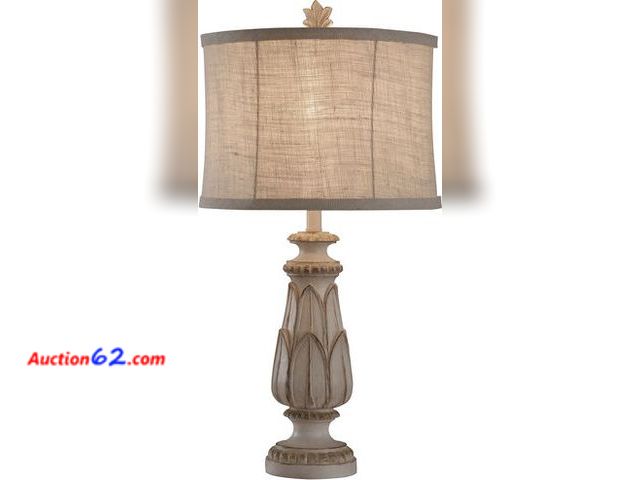 Lot 44-200b - Retail value of $79.99- Cameron 31 inch 100 watt Mackinaw Table Lamp Portable Light Appears New